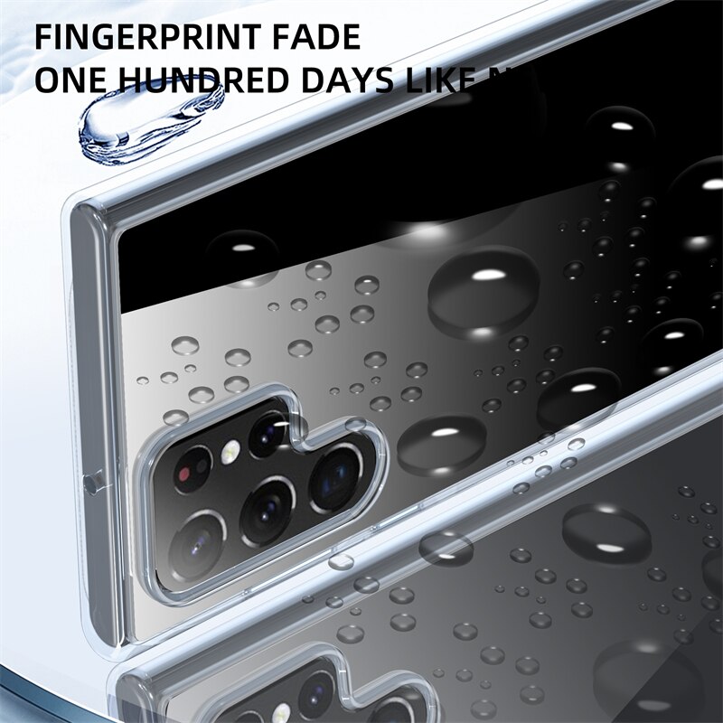 LNIOES für Samsung S22 Fall S22 Plus Anti-Vergilbung Klar TPU PC Hybrid Transparent Stoßfest Fall für Samsung S22 ultra Fall