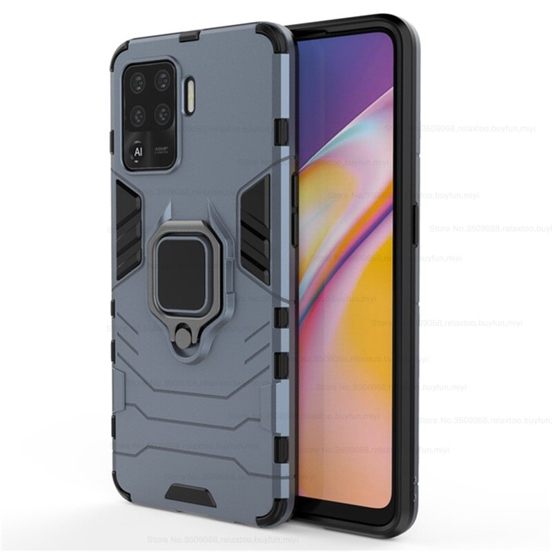 Armure Antichoc Coque pour OPPO Reno5 Lite Lumière Couvre Reno 5 Lite 5 Lite Étui Souple En Silicone Coque De Protection 6.43'': for OPPO Reno5 F / blue