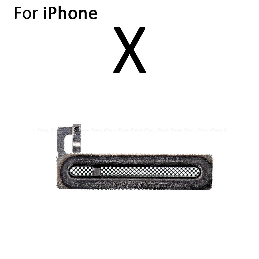 5 Stks/partij Ear Oortelefoon Speaker Stofdicht Anti-stof Mesh Met Beugel Lijm Voor Iphone 5 Se 5 S 6S 6 7 8 Plus 11 Pro X Xs Max Xr: For iPhone X