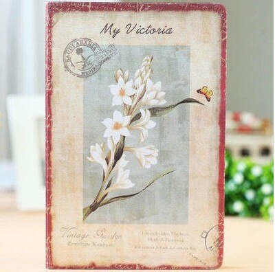 Rosas ilustraciones cuaderno Bloc de notas diario dibujo rosas lindas cuaderno de papel oficina material escolar: 25k-A