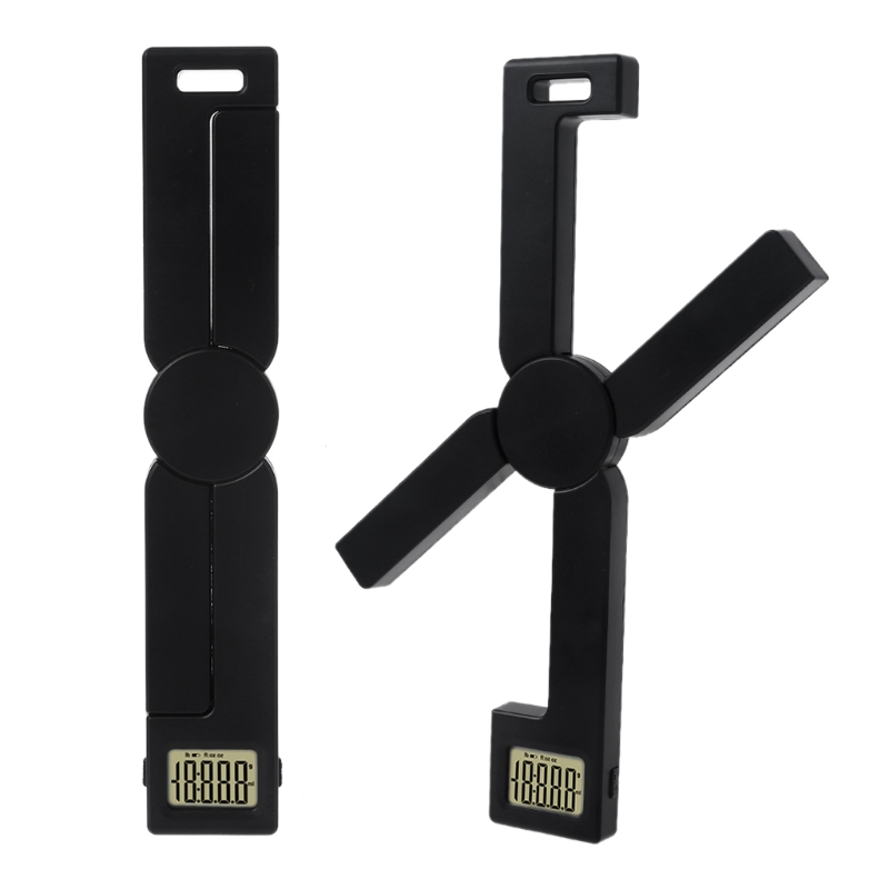 Præcis køkkenvægt yderst nøjagtig foldbar bærbar fødevarevægt lcd-skærm