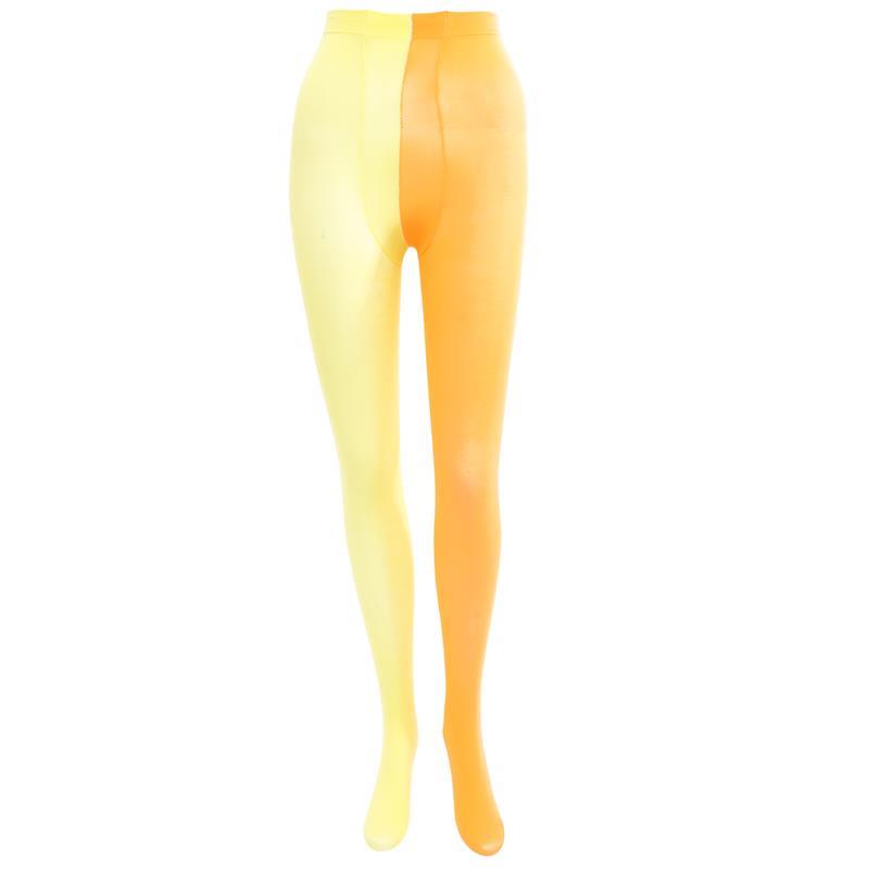 Leggings à double documents AB Splice Stores, taille libre, blanc droit, rose rouge et violet,: green