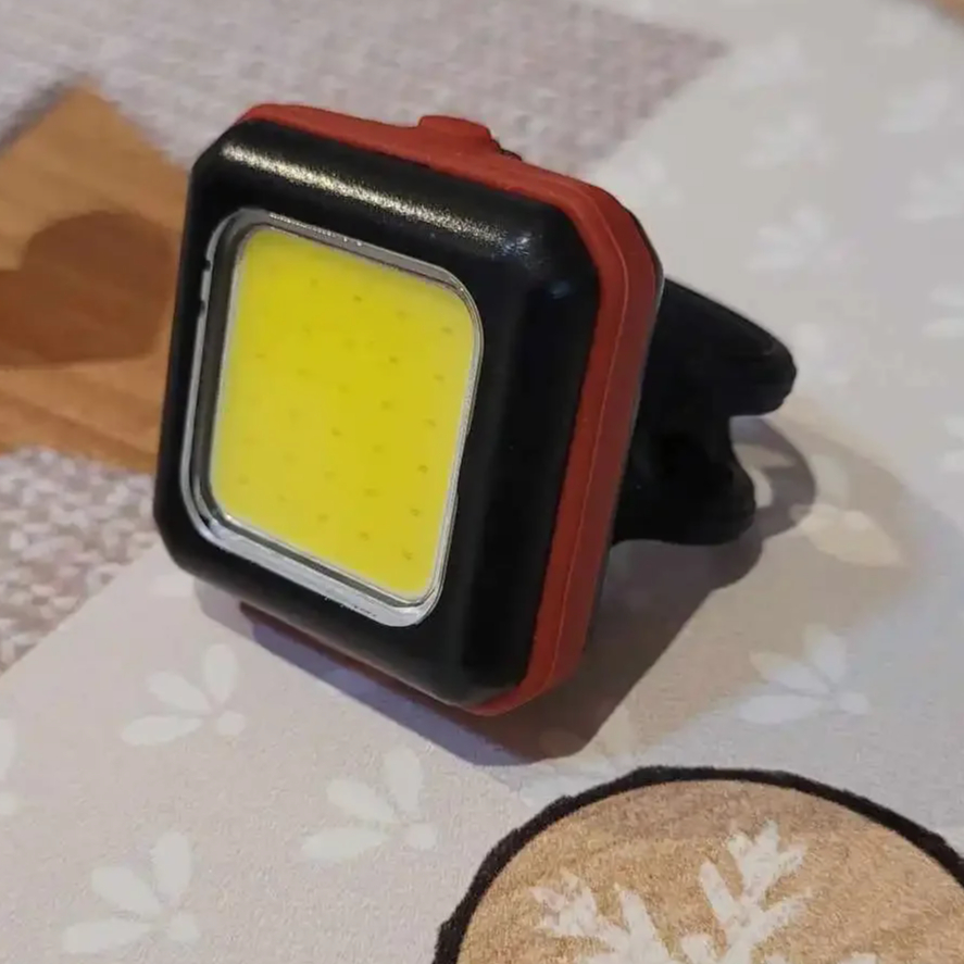 Modellcykel fram- och bakljus cob-lampa pärlor ipx 45 vattentät laddningsbar cykelbaklykta led-lykta cykeltillbehör