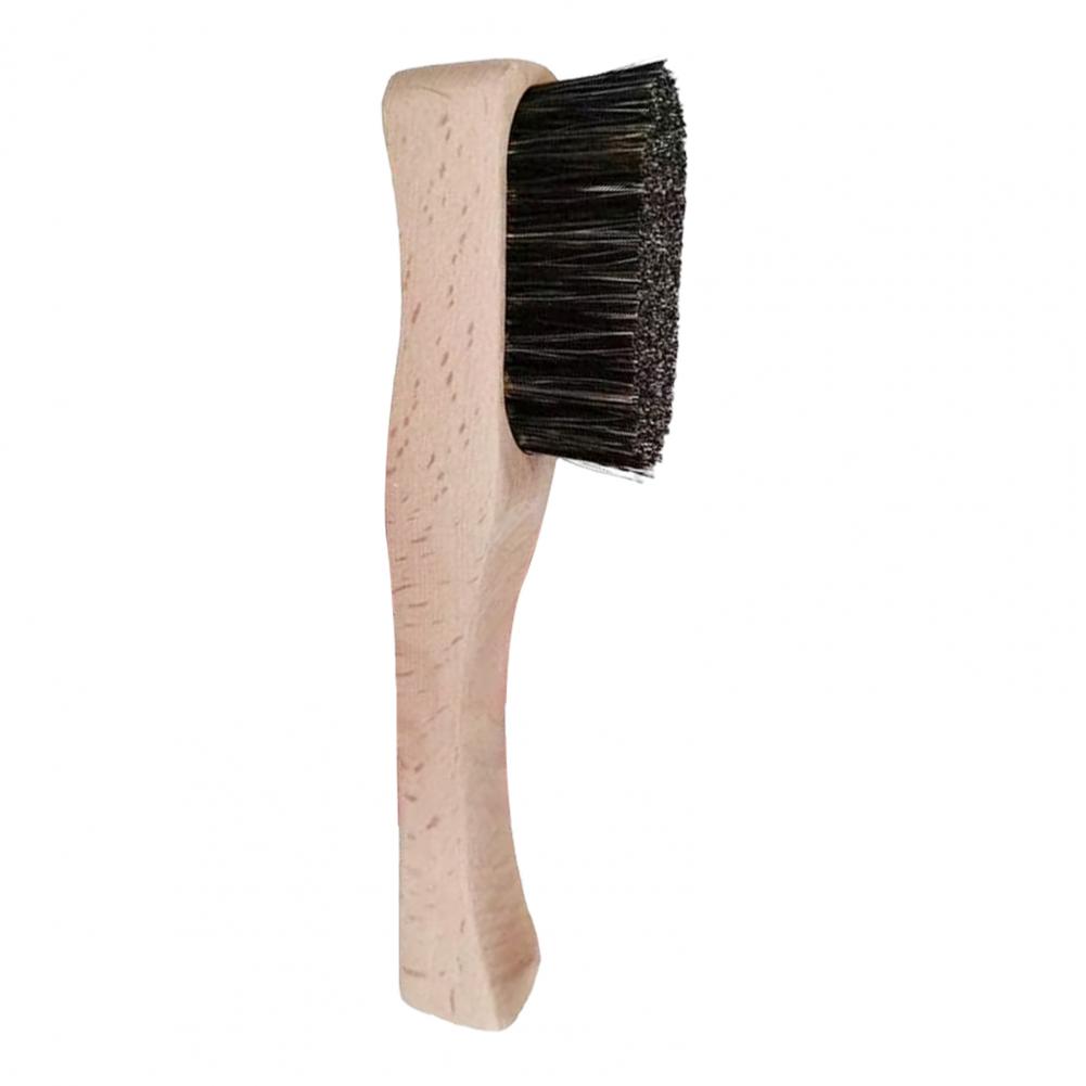 Brosse d'escalade à poils souples, épurateur d'escalade, brosse d'escalade en bois Durable avec poignée ergonomique épaisse pour l'intérieur: YELLOW