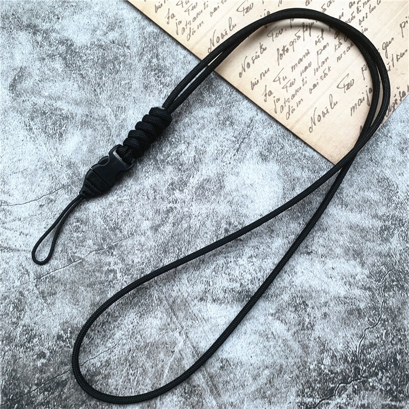 Tissage sangle de téléphone lanière cou corde lanière pour clés carte d'identité sangles de téléphone portable collier extérieur main sangle de téléphone pour iPhone: Champagne Or