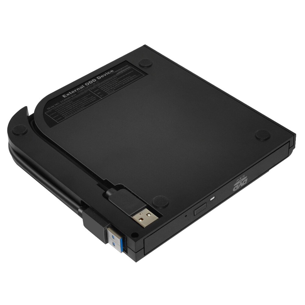 Extern dvd-enhet usb 3.0 bärbara dvd-brännare med m-disc-stöd för laptop och pc dja 88: Default Title