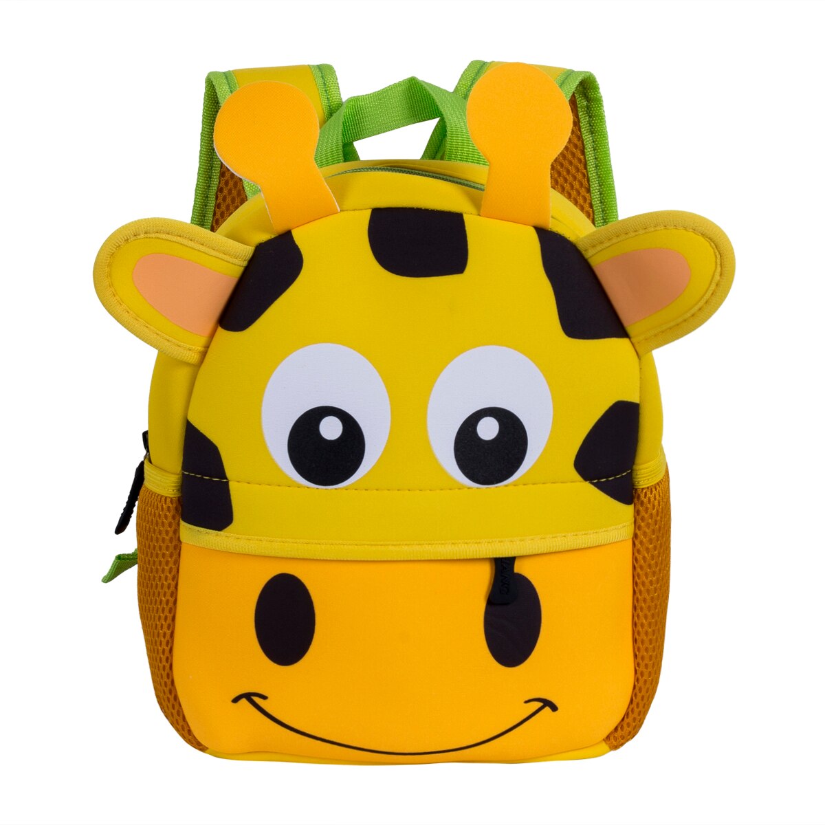 Local de chico niño mochila Kinder mochila bebé de dibujos animados de animales bolsa de bolso de hombro: Giraffe