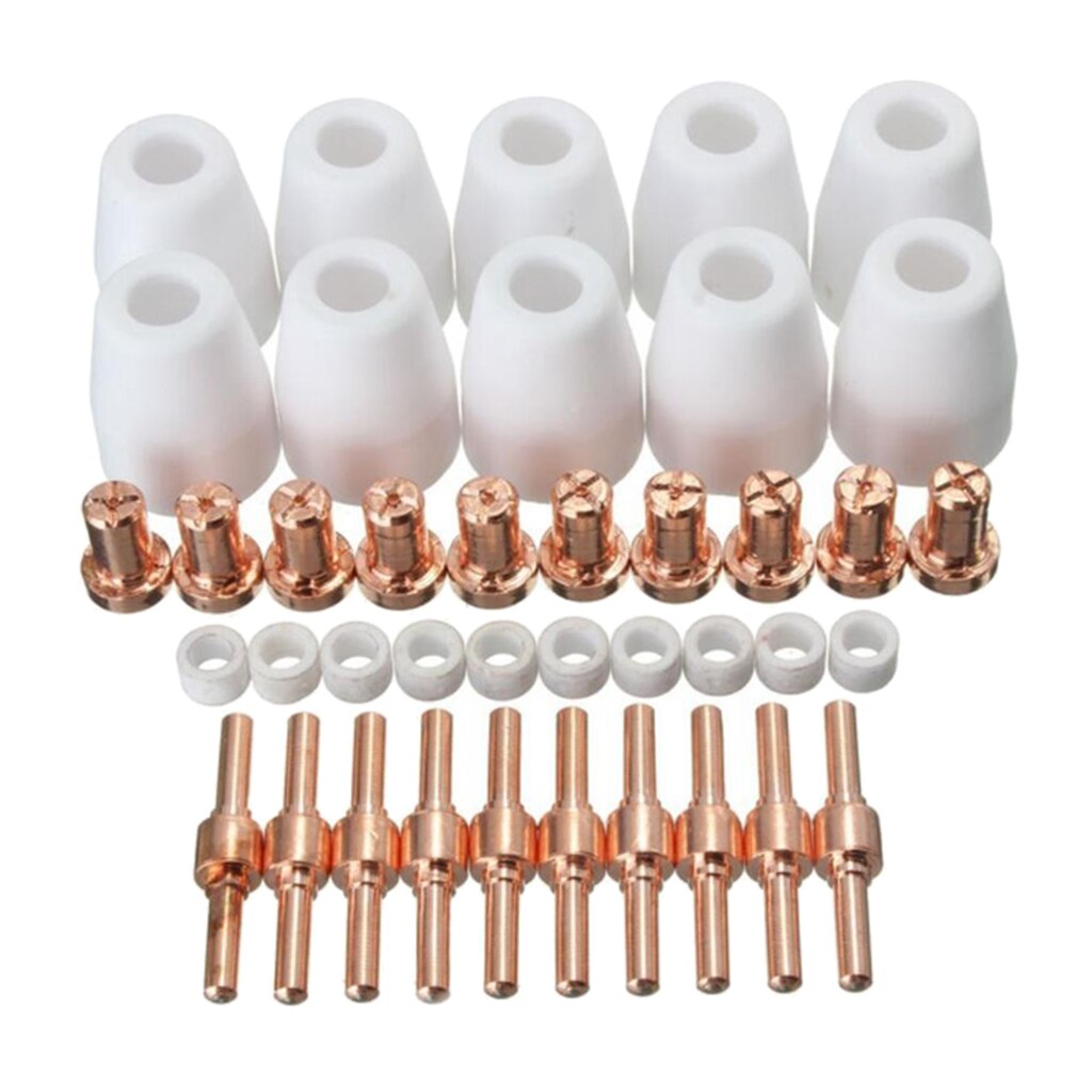Kit Consommables Pour Poste à Plasma Zeny CUT50/CUT50D - Electrodes Et Buses De Rechange