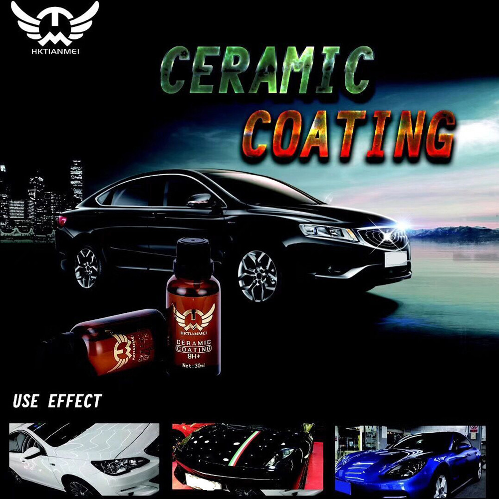 9H Ceramic Car Coating Motocycle Paint Care Car Liquid Glass Nano Hydrophobic Car Polish Auto Detailing Water Glass Coating