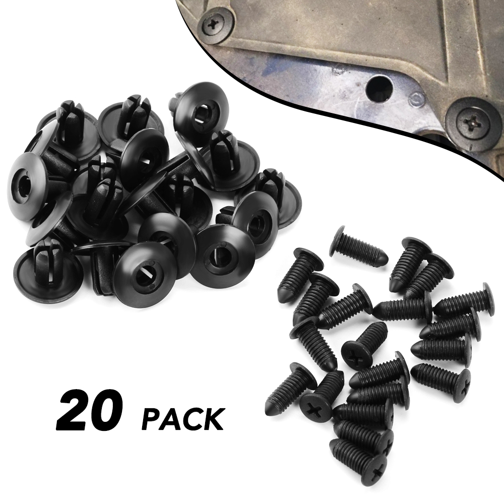 Universal 8mm bilklips autofester for kia rio ford focus hyundai  ix35 solaris mitsubishi asx outlander pajero
