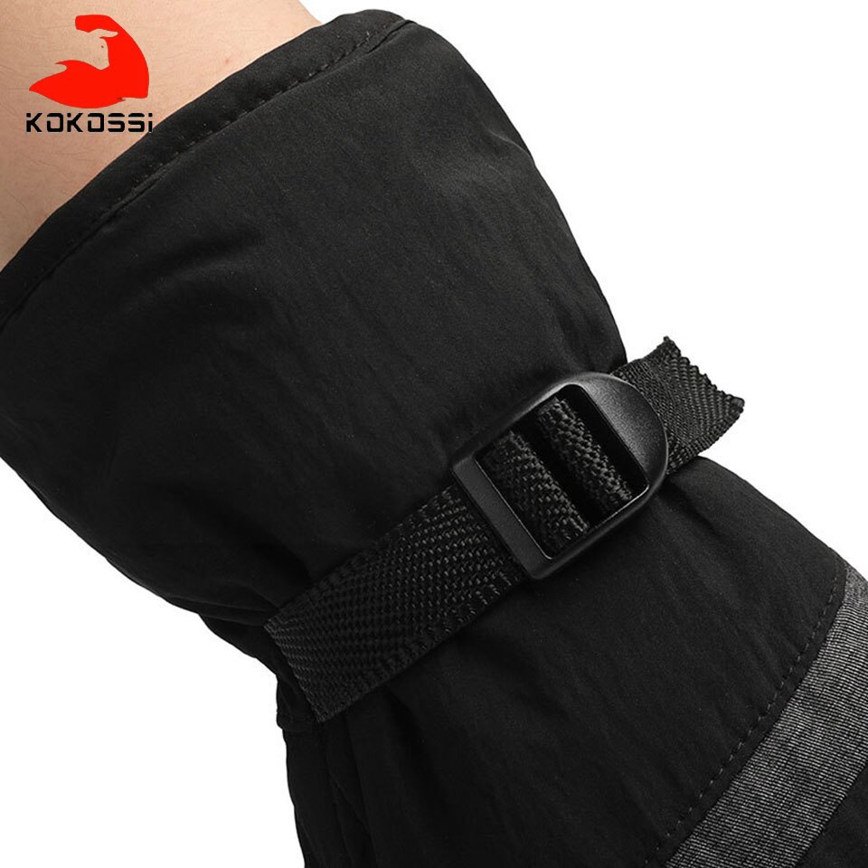 Kokossi Ski Handschoenen Mannen En Vrouwen Winter Warme Handschoenen Waterdichte Snowboard Handschoenen Motorrijden Ski Sneeuw Windstopper Handschoen