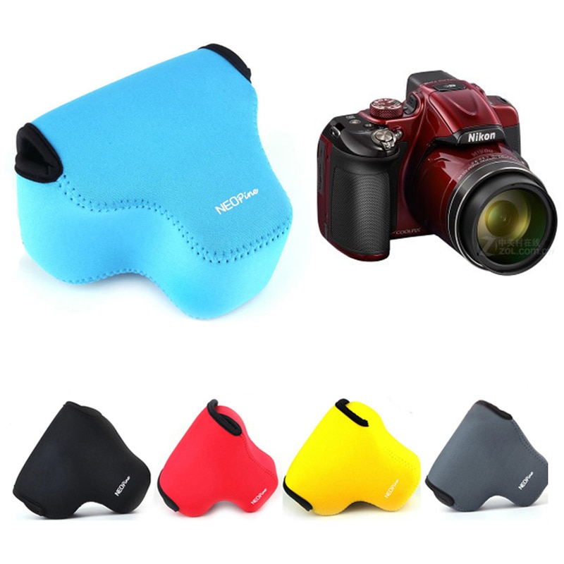 Draagbare Neopreen Inner Camera Case Cover Tas Voor Nikon Coolpix B500 B600 B700 Digitale Camera 'S Zachte Waterdichte Pouch