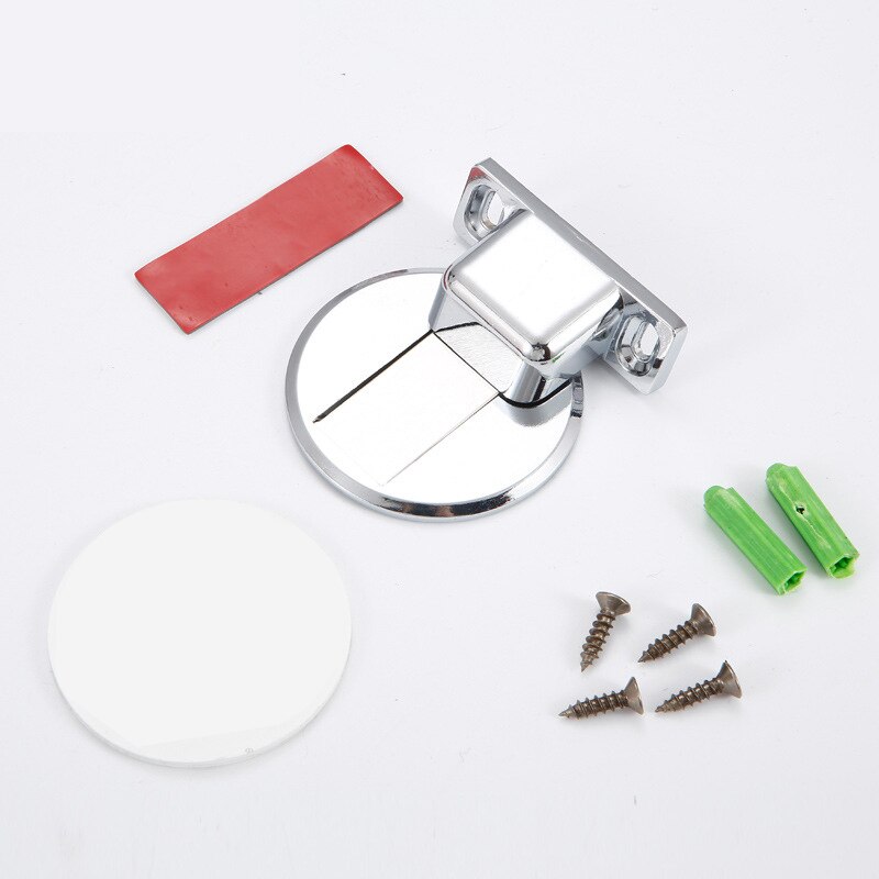 Magnetic Door Holder Stopper Invisible Doorstop Wall Floor Mount Safety Catch Stainless Steel Door Suction Bedroom Supplies: 1