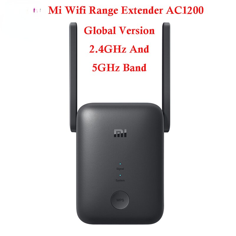 Global Version Xiaomi WiFi Range Extender AC1200 High-speed Wifi Create your own hotspot Repeater Network Mi Wifi Ethernet Port