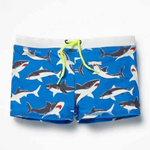 Brädshorts pojkar barn sommar strand badkläder simbadbyxor trunk randig storlek 1-6t