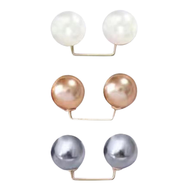 8 SZT. Szpilki robić sukienki w talii, kołnierzyk, perła, antypoślizgowe agrafki, broszka robić sukienki, dekoracja, regulacja szalika, moda