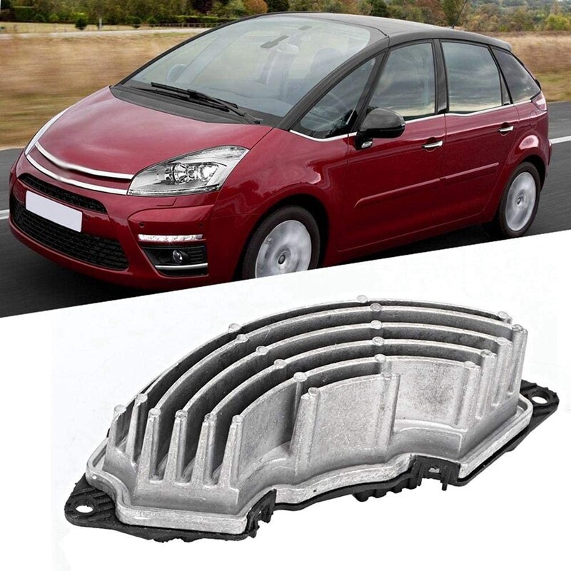 Résistance de moteur de ventilateur de chauffage, accessoire de résistance de moteur adapté pour Citroen C4 Grand Picasso 08-17 6441CE