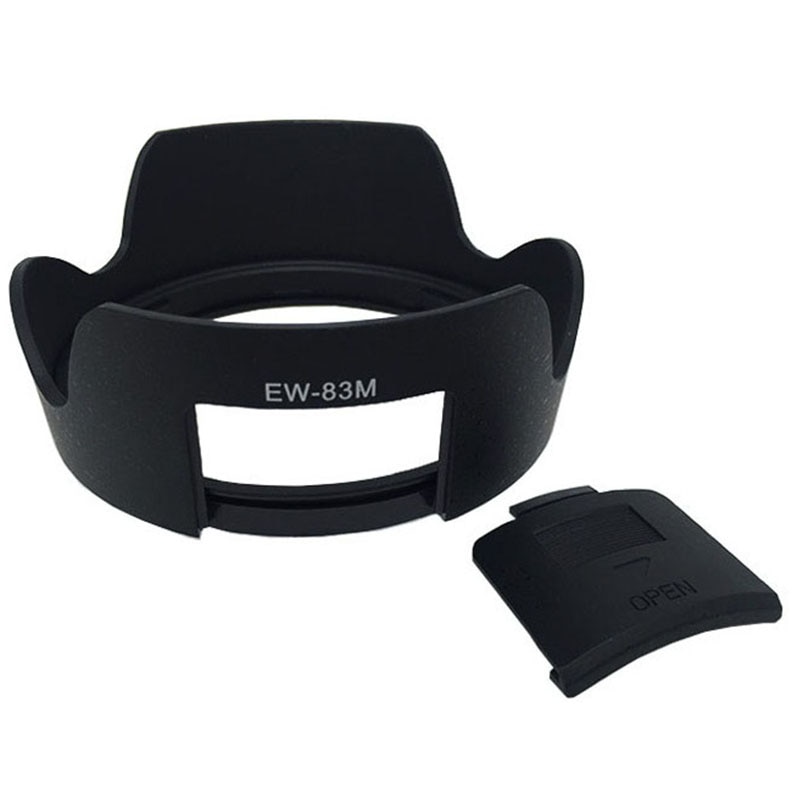 EW-53 EW-60F EW-72 EW-82 EW-83E EW-83F EW-83G EW-83L EW-83M Camera Zonnekap voor Canon Camera Lens Lotus Camera Accessoires