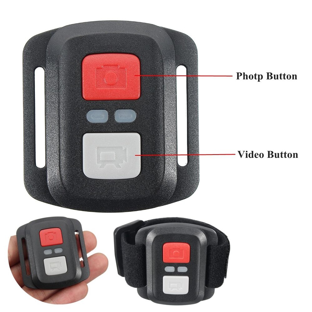 Mini Afstandsbediening 2.4G Draadloze Afstandsbediening voor EKEN H9R H8R H6S H7S H5SPLUS Waterdichte Actie Camera Accessoires