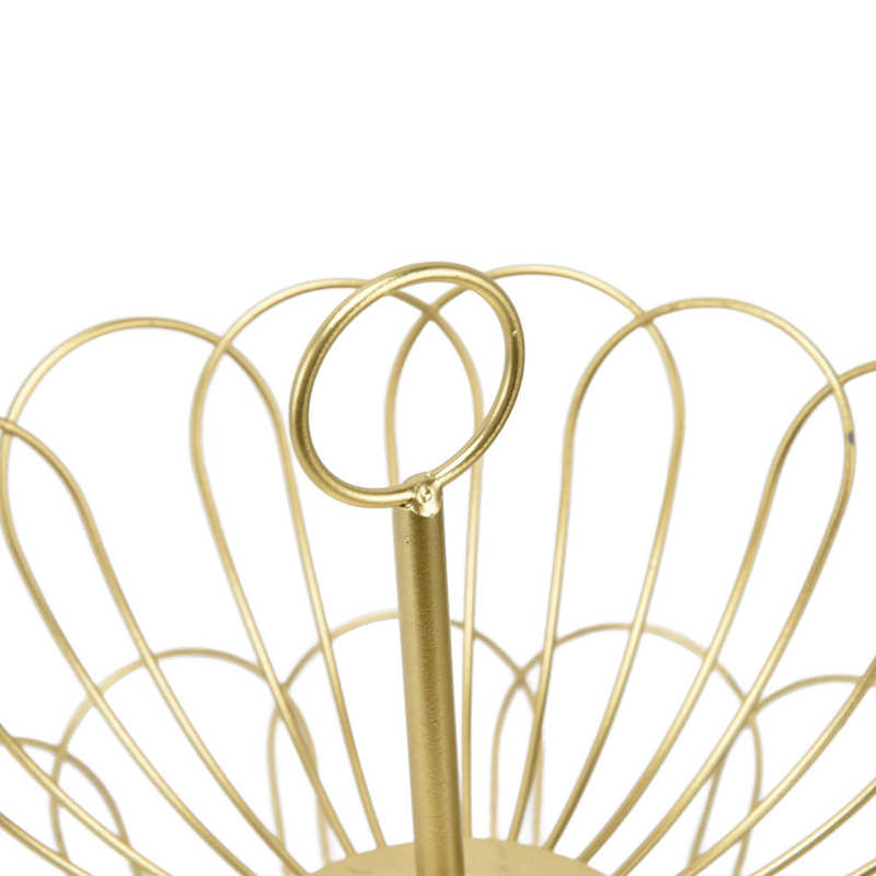 Gold Fruit Basket Modern Nordic 2 Tier Fruit Bowl for Home Decoration