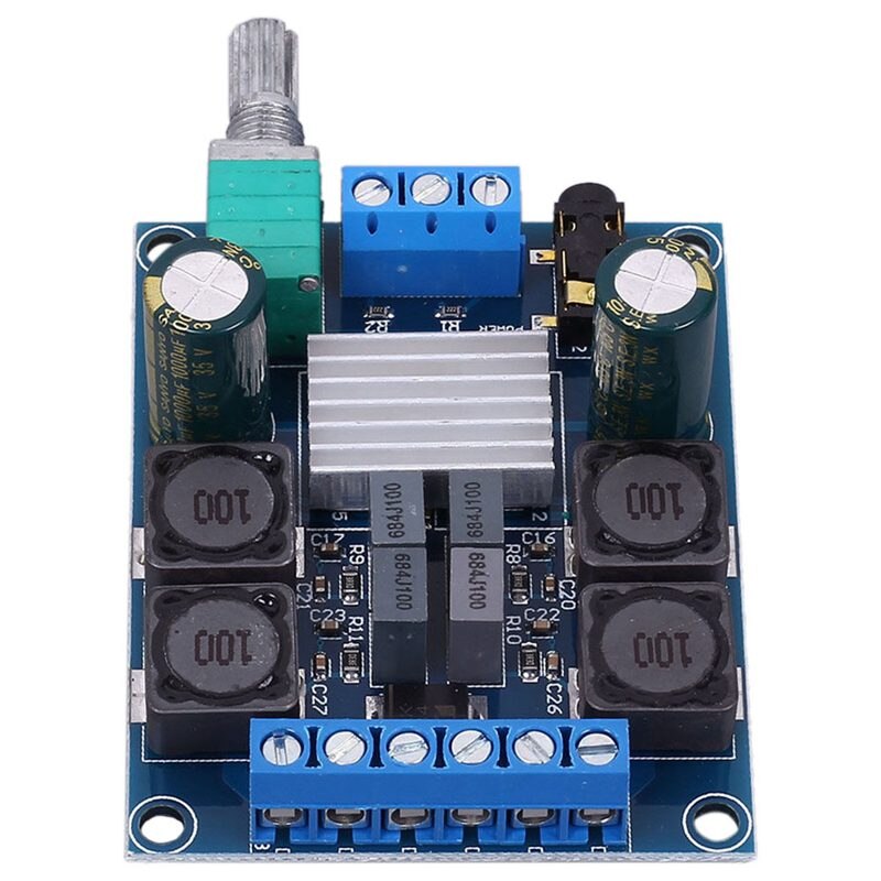 2x50W TPA3116D2 Dual Channel Stereo Digital Amplifier Board DC 4.5-27V Class D