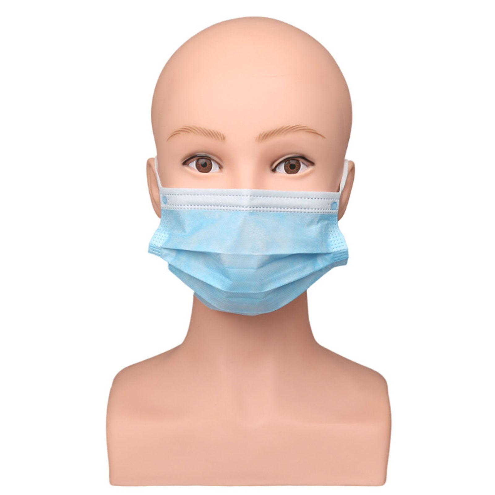 Model Head Wig Display Head Soft Touch Manikin Female Mannequin Stand and Holder Head Mold for Home Mask Hair Hats Glasses