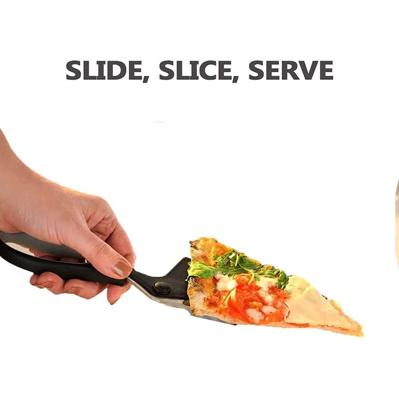 Multifunctional Pizza Scissors Stainless Steel Scissor Cut Pizza Slicer Detachable Cutting Tools For Restaurant Kitchen