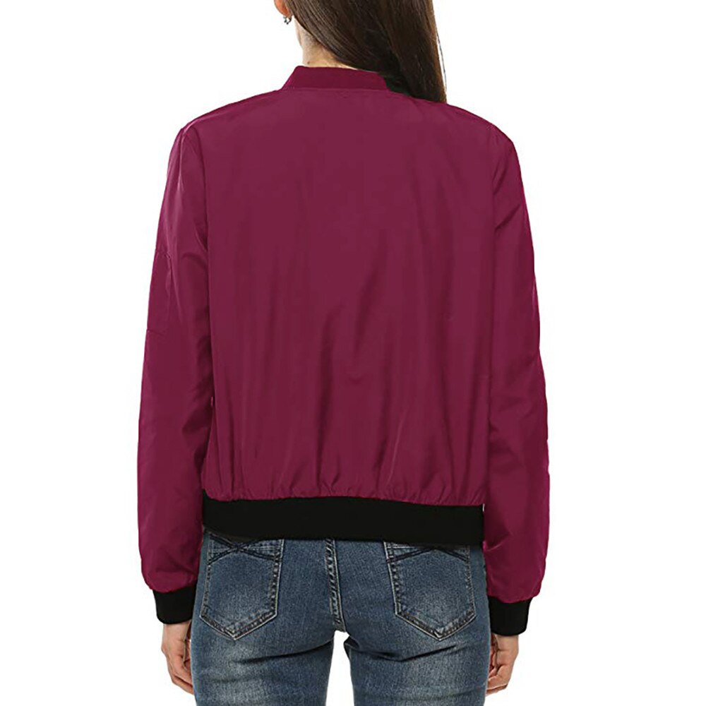 draussen Sport Jacke Bluse Frauen Mantel Klassische Stepp Jacke Kurze Bomber Jacke Streeswear Mantel Herbst Weiblichen