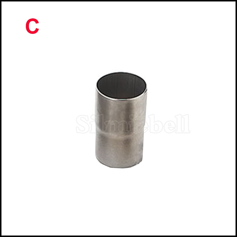 Yleinen moottoripyörän pakoputki 51-60mm 36-51mm hitsauspää keskiliitossovitin 60-51mm 51-38mm supistusliitin putki: Tyyppi c