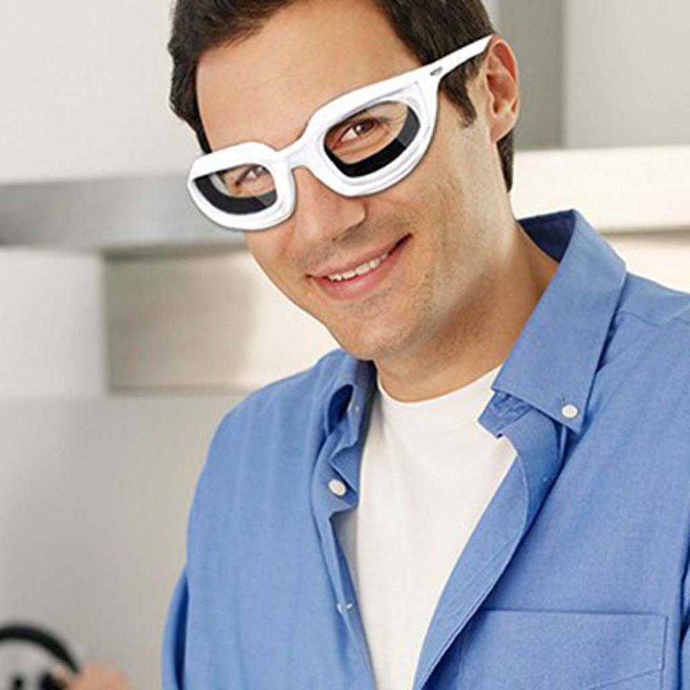 Skär lök peppar glasögon ögon kvinnor man kökshjälpare skär lök peppar glasögon ögon skyddsglasögon