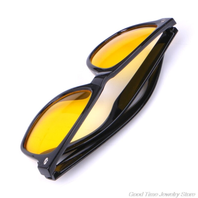 Unisex Yellow Lenses Night-Vision Glasses Driving Glasses Presbyopic Lens F19 21