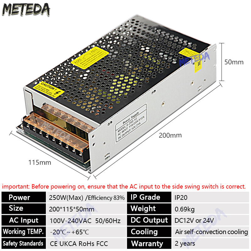 DC 12 V 24V zasilacz impulsowy 2A 3A 4A 5A 8A 10A 15A 20A 25A 30A 40A moc transformatora zasilacz 12 V V 220V robić 12 V AC-DC: zielony / 12 v