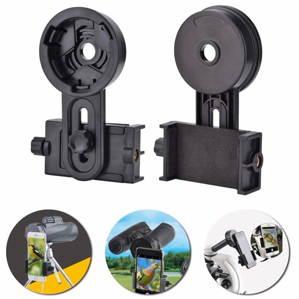 Universal teleskop telefonholder linse hurtig fotografering adapter stik til kikkert monokulært teleskop til smartphone