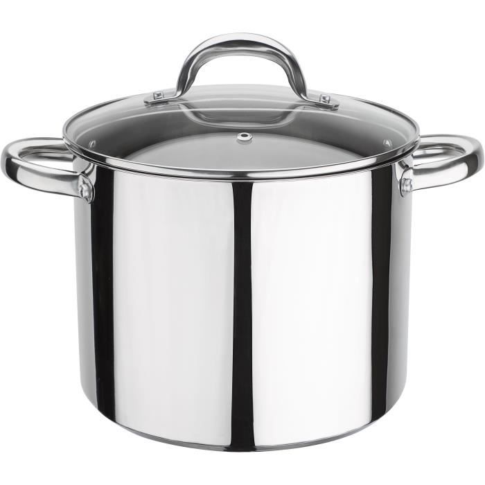 GSW Montreal - Olla de catering de acero inoxidable - 10 l - Todas las fuentes de calor, incluida la inducción