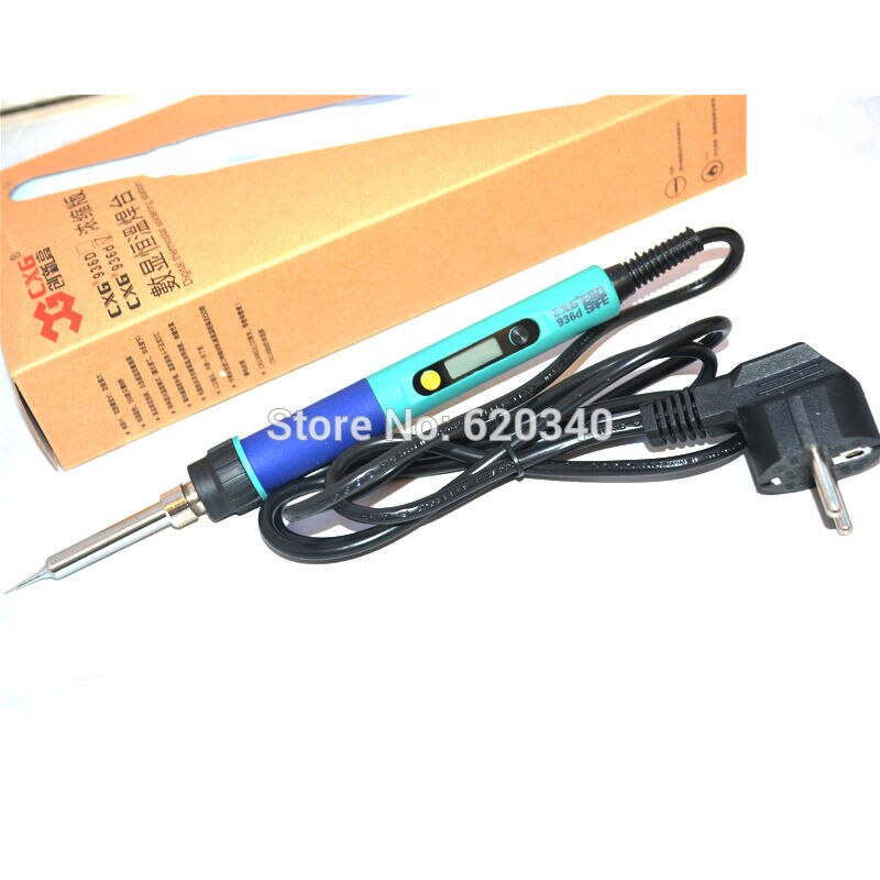 CXG 936d LED Digital Adjustable Electric Soldering Iron Constant temperature Soldering Station 60W to 936d EU Plug