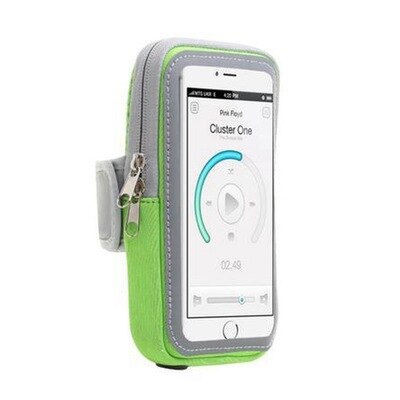 Für alle praktisch Tasche Arm Band Lauf fallen Beutel Für iPhone XS MAX XR 8 7 6 Plus Samsung hinweis 9 8 S9 für HUAWEI 6,0 zoll fallen: Grün