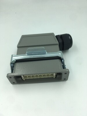 Heavy-duty Connector 16-pin Waterproof Rectangular Aviation Plug Socket Small 16-pin HDC-HA-016-1 Concealed: type 9