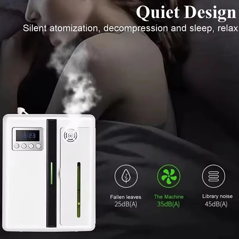 Máquina de aromaterapia, máquina de aromaterapia de aceite esencial inteligente de 160ml, máquina de aromaterapia para el hogar, máquina de aromaterapia para hotel
