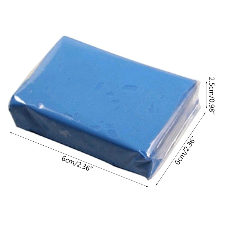 100g Car Wash Clay Automotive Clay Cleaner Detailing Sludge Mud Washer for Remove Car Body Glass Rust