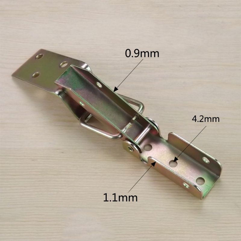 neue Holz Box Fangen Verschluss Haspe Latch Lock Schmuck Box Metall Haspe Möbel Scharniere