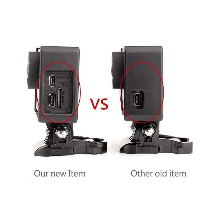 Voor Gopro Hero 4 3 + 3 Beschermende Border Frame Case Camcorder Behuizing Case Voor Go Pro Hero4 3 + 3 Actie Camera Accessoires