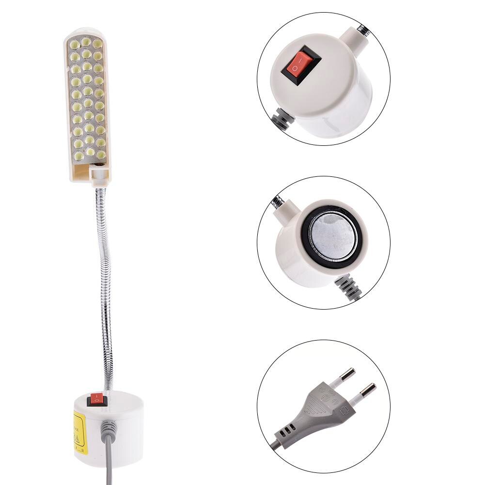 Máquina de coser luces para ropa Led luces de trabajo lámparas ahorradoras de energía con imanes luces industriales 30Led