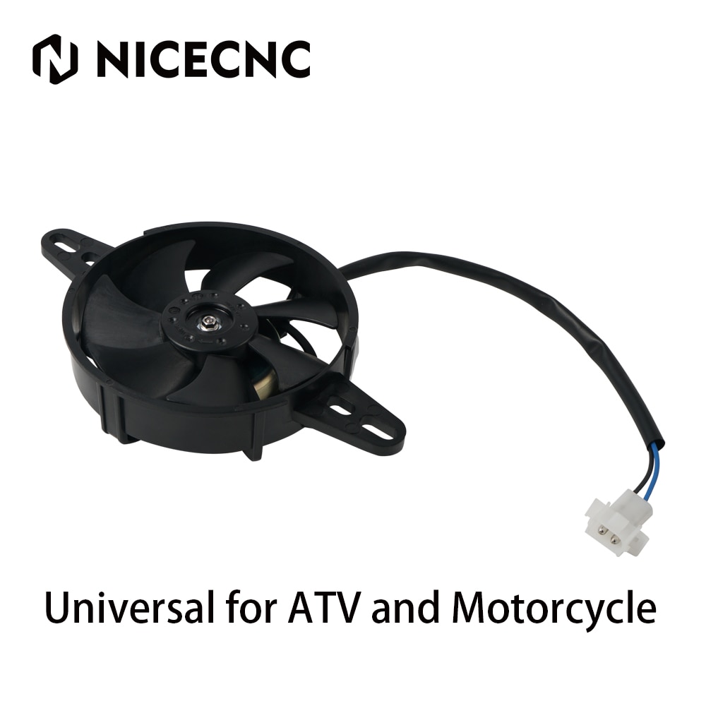 NICECNC ventola di raffreddamento radiatore elettrico 12V radiatore termico per HONDA CR 125 CRF 250 450 250R 450R 250L CB CBR 600 600RR 650R 1000R