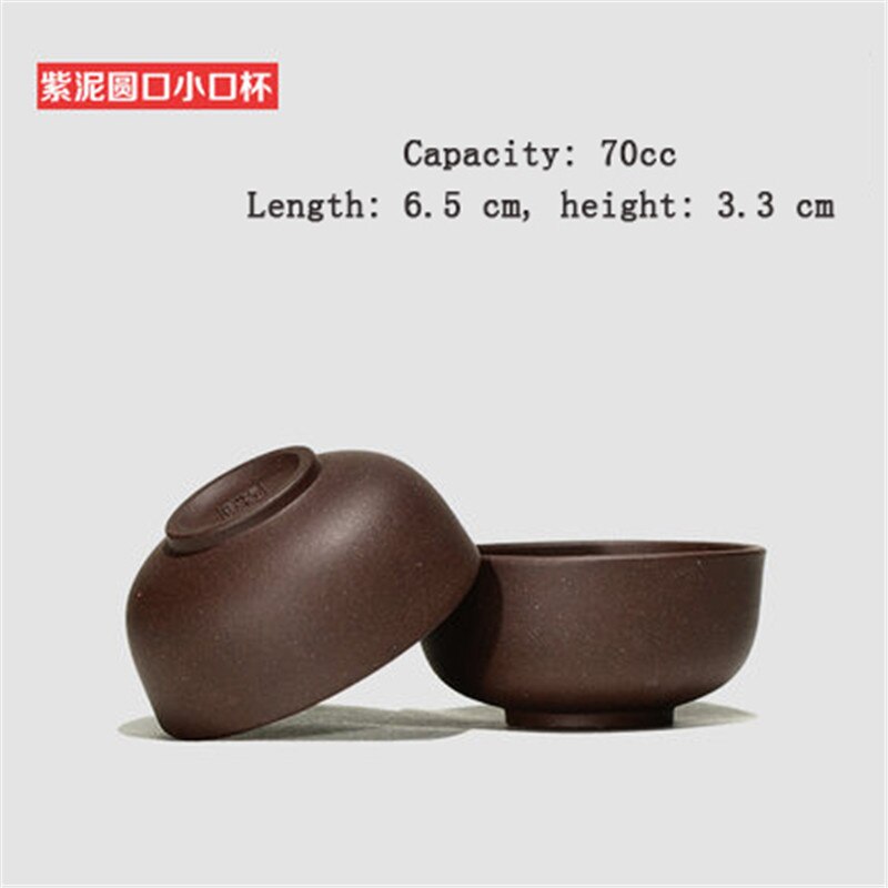 Paars Zand Handgemaakte Theekopje Klein Kopje Originele Keramische Thee Cup Master Cup Theepot Thee Set Accessoires