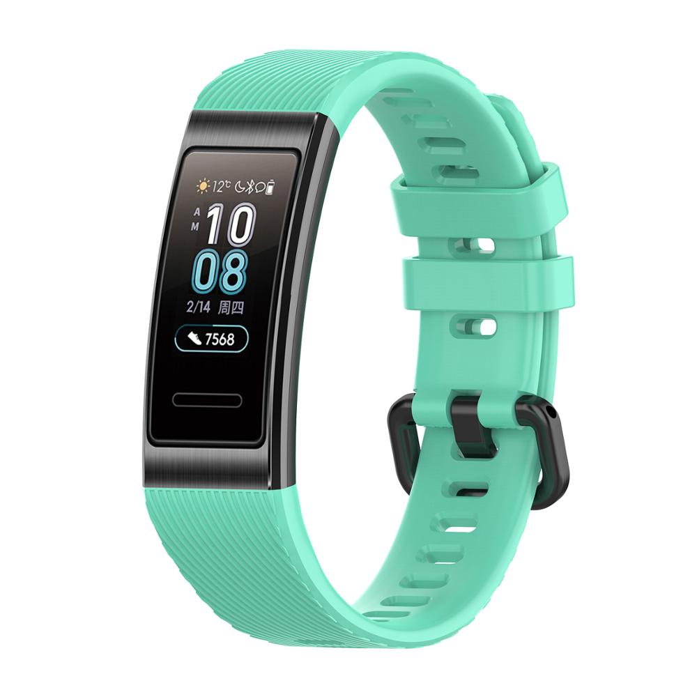 Pulseira inteligente pulseira de pulso para huawei banda 4 pro correias silicone banda de relógio para huawei honor band 3 pro substituição pulseira