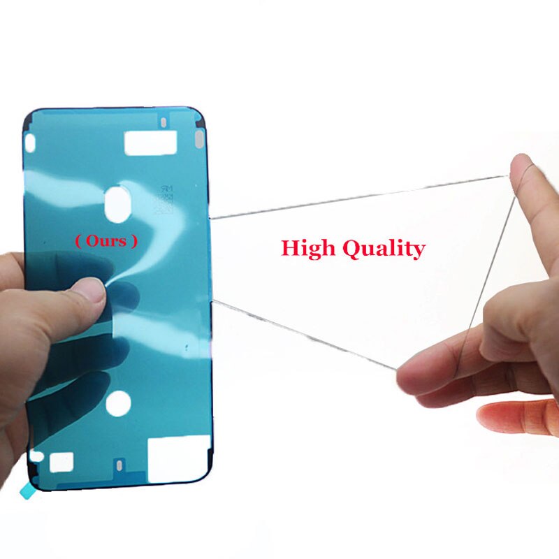 100pcs Waterproof Sticker For iPhone 6S 7 Plus 8 Plus X XR XS 11 pro Max LCD Touch Screen Frame Adhesive Seal Tape Glue Stickers
