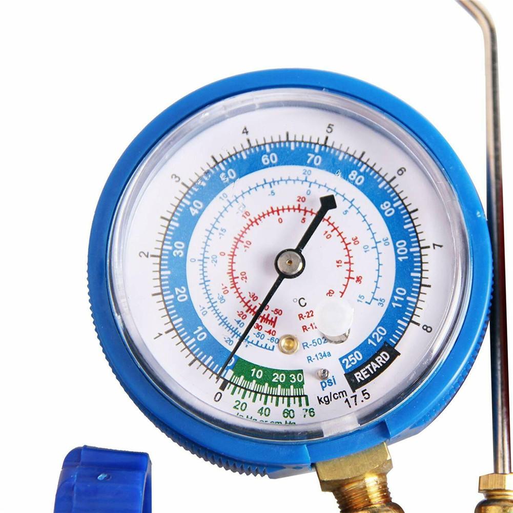 Auto verdeelstukmeterset, airco-diagnose verdeelstukmeterset, airconditioninggereedschap voor  r134a r12 r22 r502 koelmiddelen voor autohuis