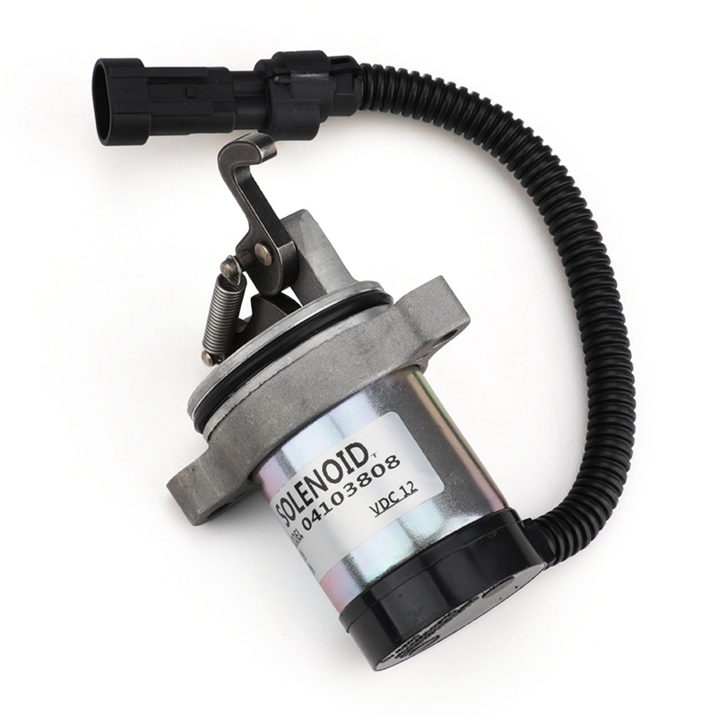 Dla Deutz elektromagnes odcinający dopływ paliwa 04103812 04103808 F3L F3M F4L F4M 1011 2011