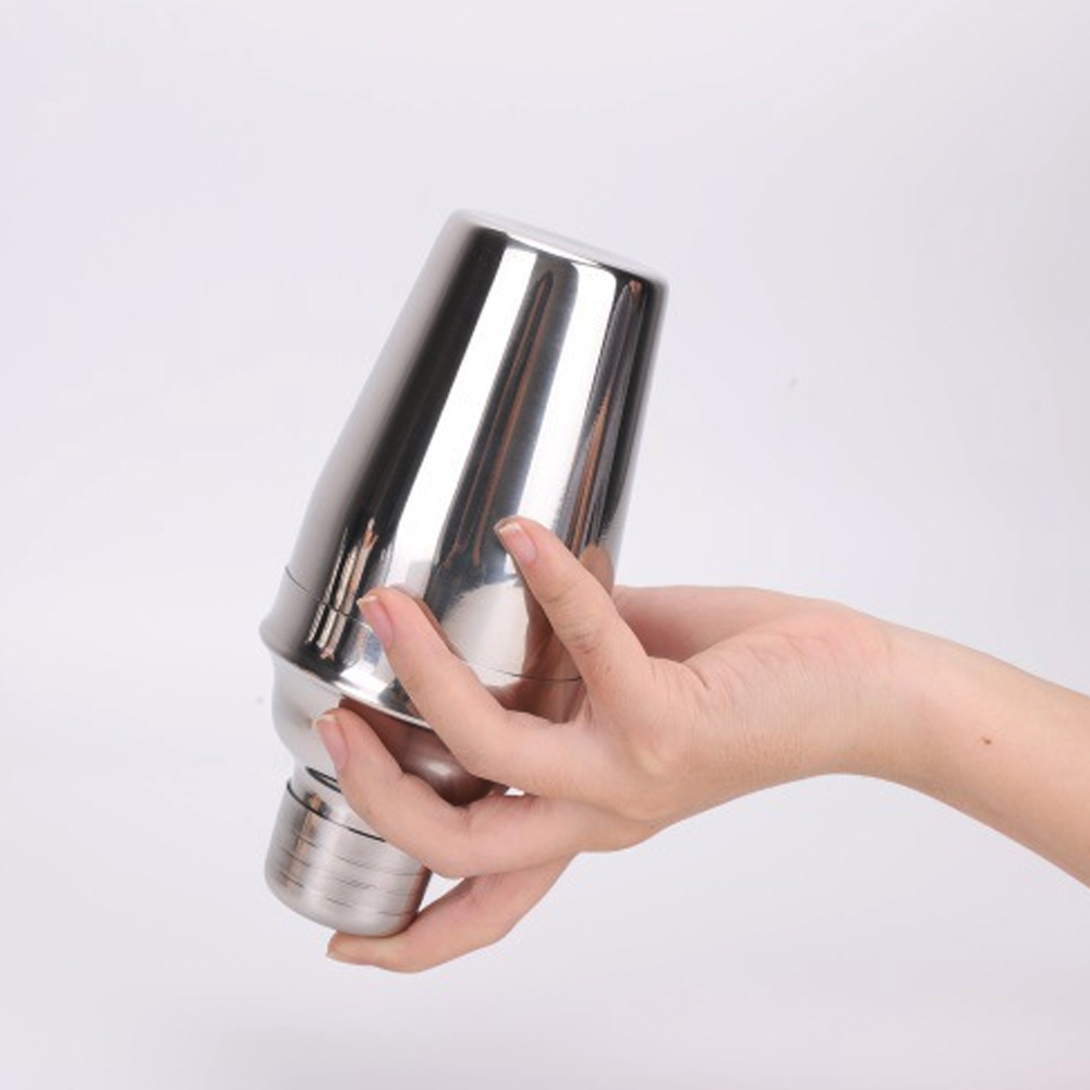 8pcs Bar Cocktail Shaker 750ml Stainless Steel Bar Bartender Kit Mixer Drink Bartender Browser Kit Bar Tool Set With Wooden Rack