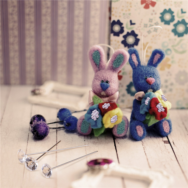 Miusie 100/150Pcs Bloem Pins Corsages Nietstiften Bruidsboeket Pins Crystal Pins Bloemen Boeket Pins Clear